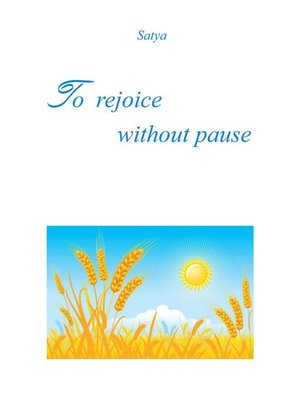 cover image of To rejoice without pause